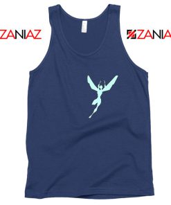 The Wasp Avengers Characters Navy Blue Tank Top