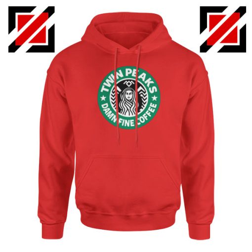 Twin Peaks Damn Fine Coffee Red Hoodie