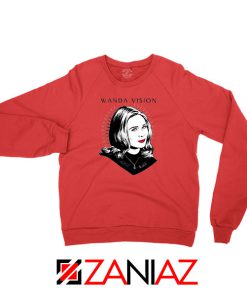 WandaVision Superhero Pop Art Red Sweatshirt