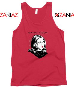 WandaVision Superhero Pop Art Red Tank Top