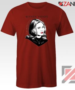 WandaVision Superhero Pop Art Red Tshirt