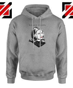 WandaVision Superhero Pop Art Sport Grey Hoodie