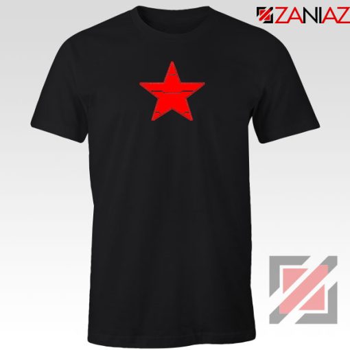 Winter Soldier Icon Black Tshirt