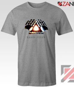 Daft Punk Electronic Music Duo Grey Tshirt