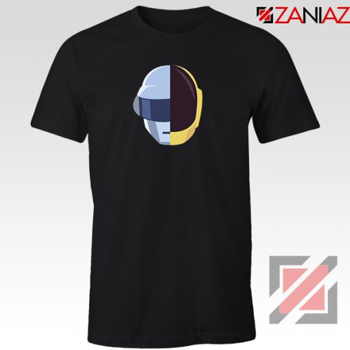 Daft Punk Music Helmet Black Tshirt