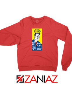 George Jones Art Country Singer Red Sweatshirt