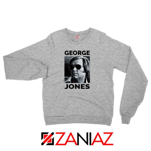 George Jones Singer Photo Sport Grey Sweatshirt