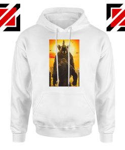 Godzilla vs Kong Monsters White Hoodie