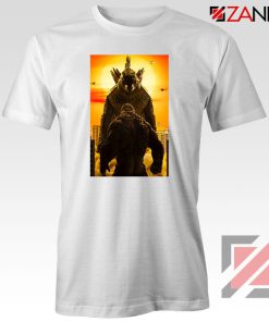 Godzilla vs Kong Monsters white Tshirt