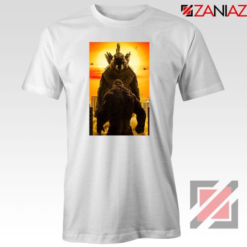 Godzilla vs Kong Monsters white Tshirt