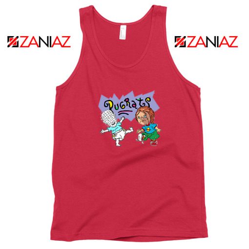 Hellraisers Pinhead and Chucky Red Tank Top