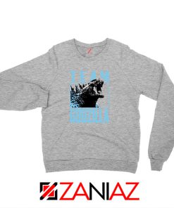 Team Godzilla Monster Film Sport Grey Sweatshirt