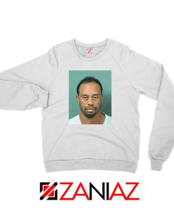 Tiger Woods Masters Shot White Sweatshirt