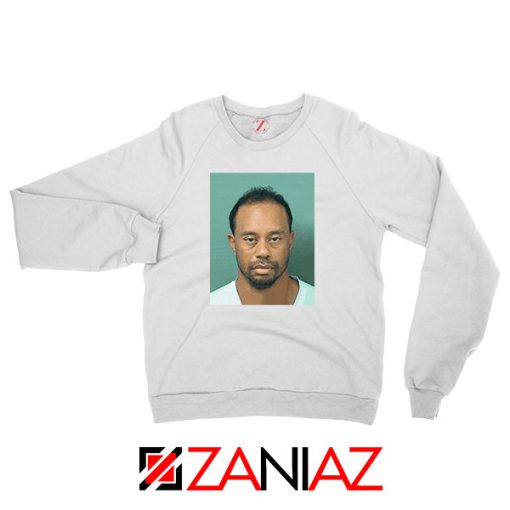 Tiger Woods Masters Shot White Sweatshirt