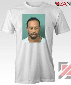 Tiger Woods Masters Shot White Tshirt