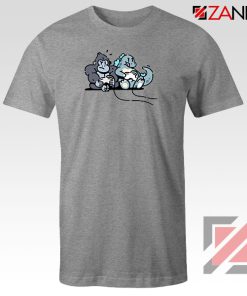 Videogame Kong and Godzilla Sport Grey Tshirt