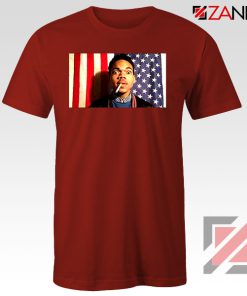 Acid Rap Mixtape American Flag Red Tshirt