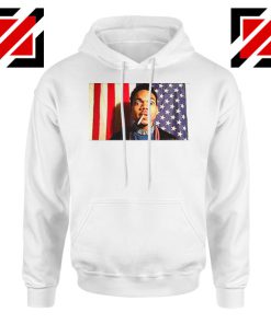 Acid Rap Mixtape American Flag White Hoodie