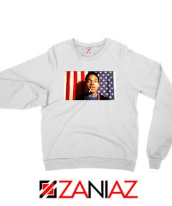 Acid Rap Mixtape American Flag White Sweatshirt