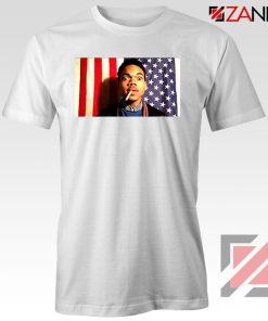 Acid Rap Mixtape American Flag White Tshirt