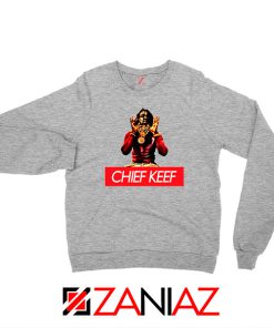 Chief Keef Gloryboys Rapper Grey Sweatshirt