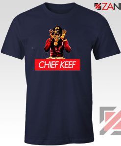 Chief Keef Gloryboys USA Rapper Navy Blue Tshirt