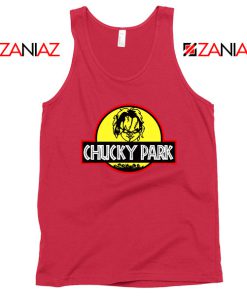 Chucky Jurassic World Halloween Red Tank Top