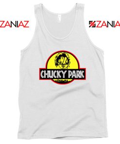 Chucky Jurassic World Halloween White Tank Top