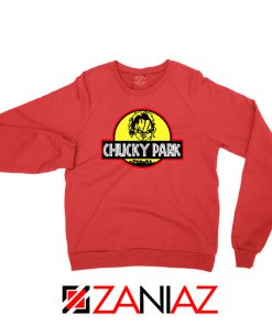 Chucky Park Halloween Red Sweatshirt