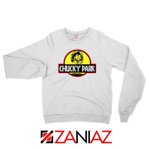 Chucky Park Halloween White Sweatshirt