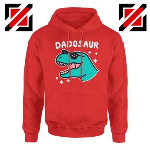 Dad Dinosaur Best Design Red Hoodie