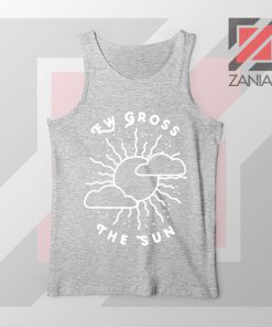 Ew Gross The Sun Racer Back Best Sport Grey Tank Top