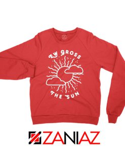 Ew Gross The Sun Racer Back Red Sweatshirt