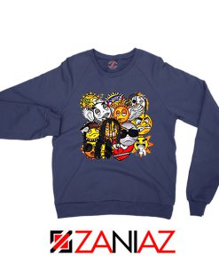 Glo Gang Music Chief Keef Navy Blue Sweatshirt