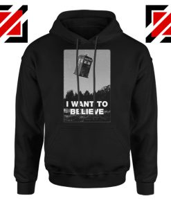 I Want To Believe Doctor Who Hoodie