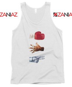 Jordan Music Boxing Best White Tank Top