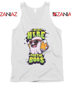 Just Here For The Boos Ghost Tank Top