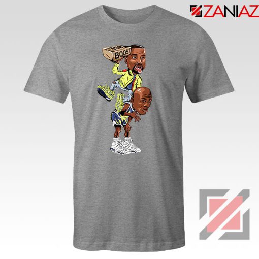 Kanye West Over Jordan Logo Best Grey Tee