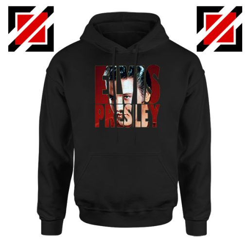 King Of Rock Elvis Presley Black Hoodie