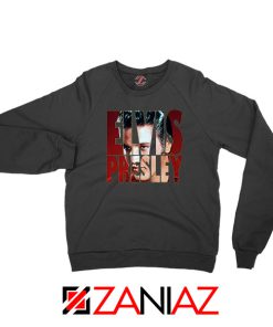 King Of Rock Elvis Presley Black Sweatshirt