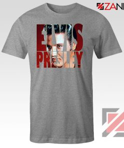 King Of Rock Elvis Presley Grey Tshirt