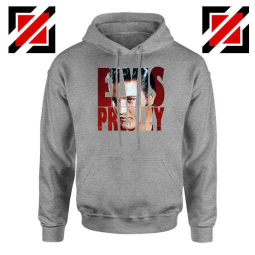 King Of Rock Elvis Presley Greye Hoodie