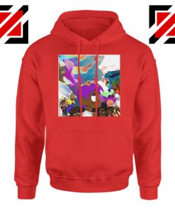 Lil Uzi Vert Lp Cover Best Graphic Red Hoodie