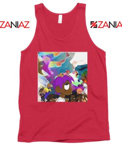 Lil Uzi Vert Lp Cover Merch Red Tank Top