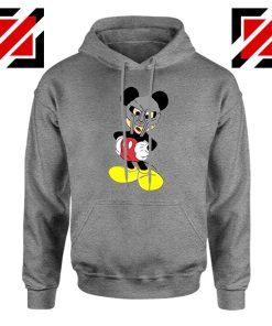 MF Doom Mickey Mascot Best Sport Grey Hoodie