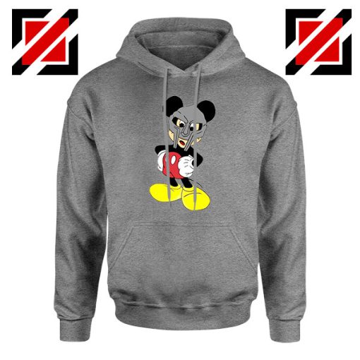 MF Doom Mickey Mascot Best Sport Grey Hoodie