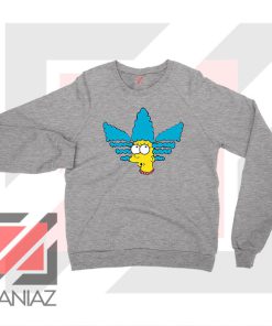 Marge Simpson Adidas Sitcom Sport Grey Sweatshirt