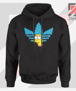 Marge Simpson Sitcom Adidas Black Hoodie