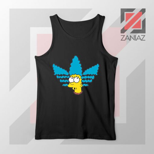 Marge Simpson Sitcom Adidas Black Tank Top