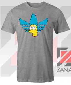 Marge Simpson Sitcom Graphic Sport Grey Tshirt